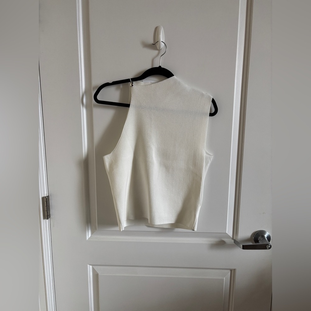 Bobbles & Lace Asymmetrical Top
